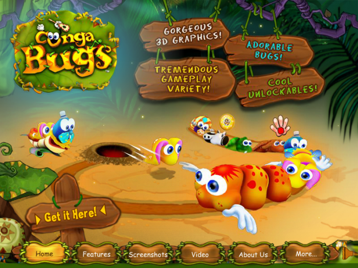 Conga Bugs site by Basu Inamdar at