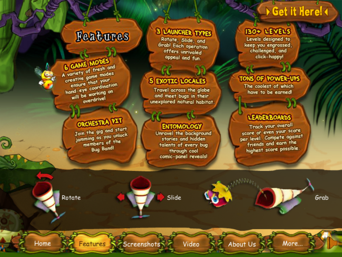 Conga Bugs site by Basu Inamdar at