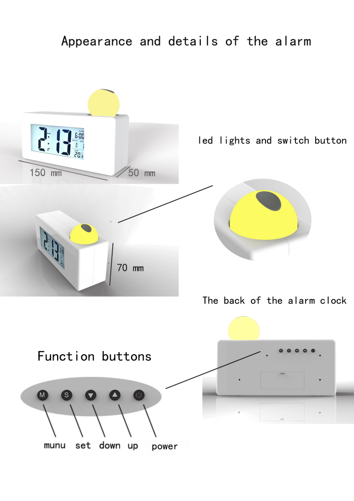 Rising Sun Alarm Clock by yuan wenting at Coroflot.com