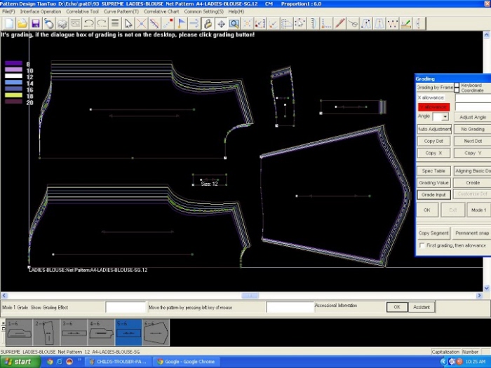 Apparel Pattern Making CAD by Selva Kumar at Coroflot.com