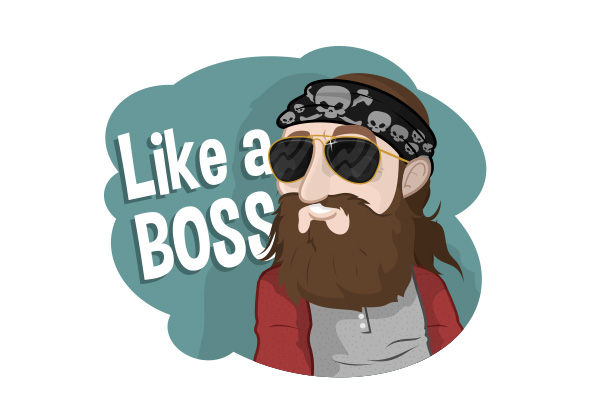 Duck Dynasty Stickers by Proyecto 1927 at Coroflot.com