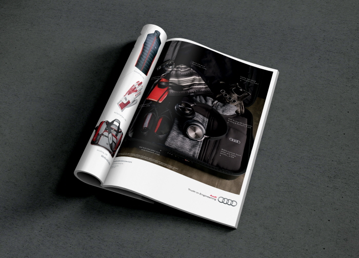 Production Audi Magazines and Catalog by JEREMY WYNGAARD at
