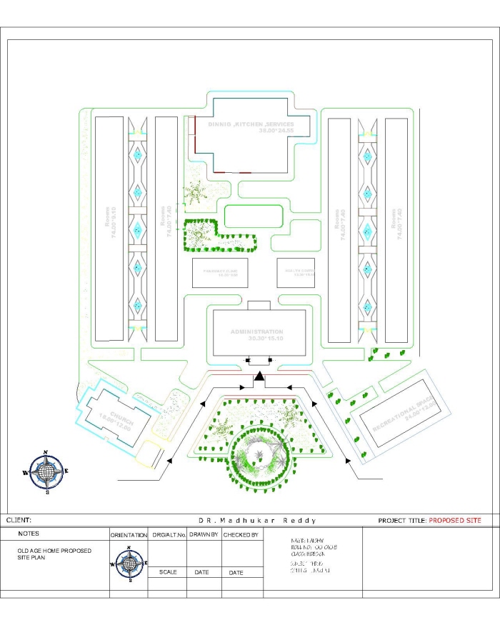 Thesis Project Old Age Home By