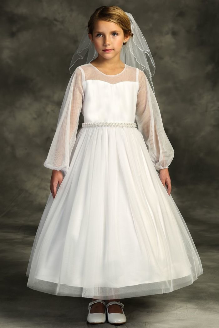 Girls Communion Dresses by Nency Escamilla at