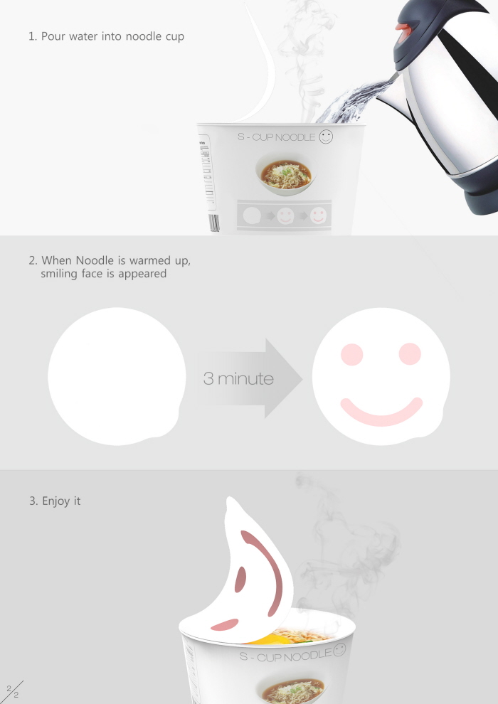 Smart cup noodle by Seong-Hyun Kim at Coroflot.com