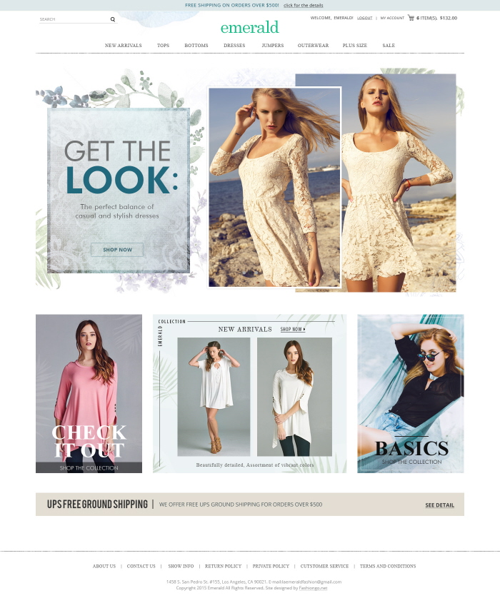 Emerald Clothing by Yuna Kim at