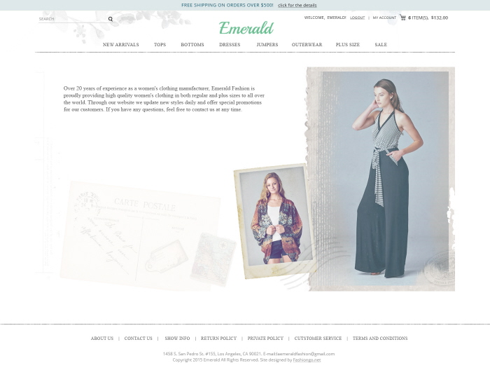 Emerald Clothing by Yuna Kim at