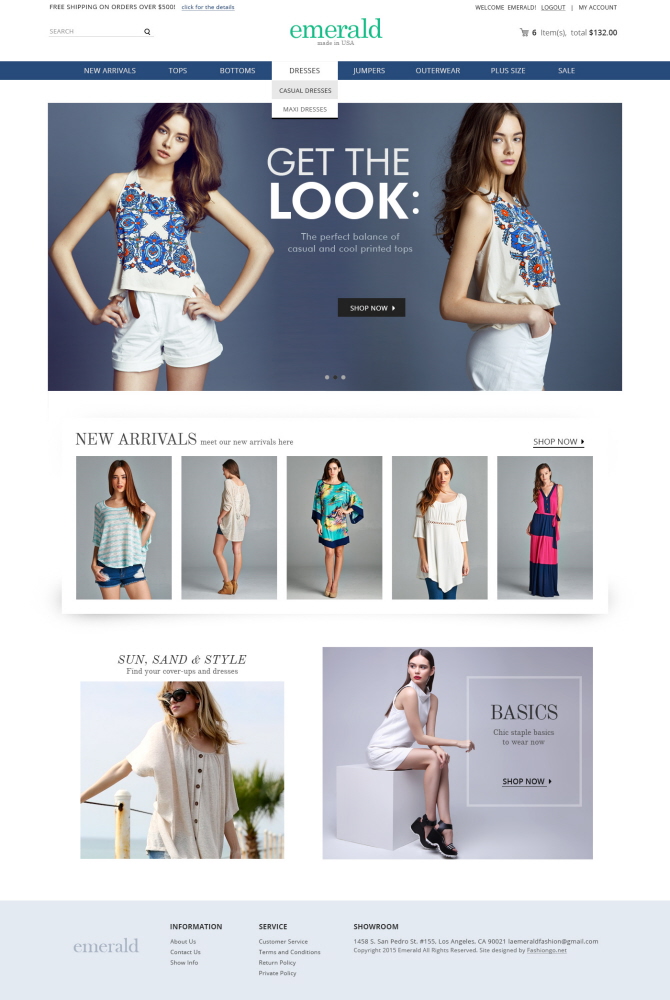 Emerald Clothing by Yuna Kim at