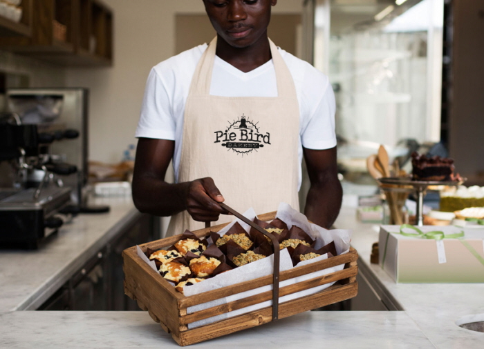 Pie Bird Bakery Branding by Nicholas Marsden at