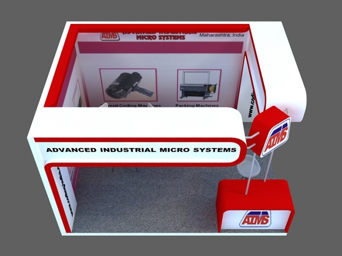 Advanced Industrial Micro System Stall deisgn by Thejesh S M at