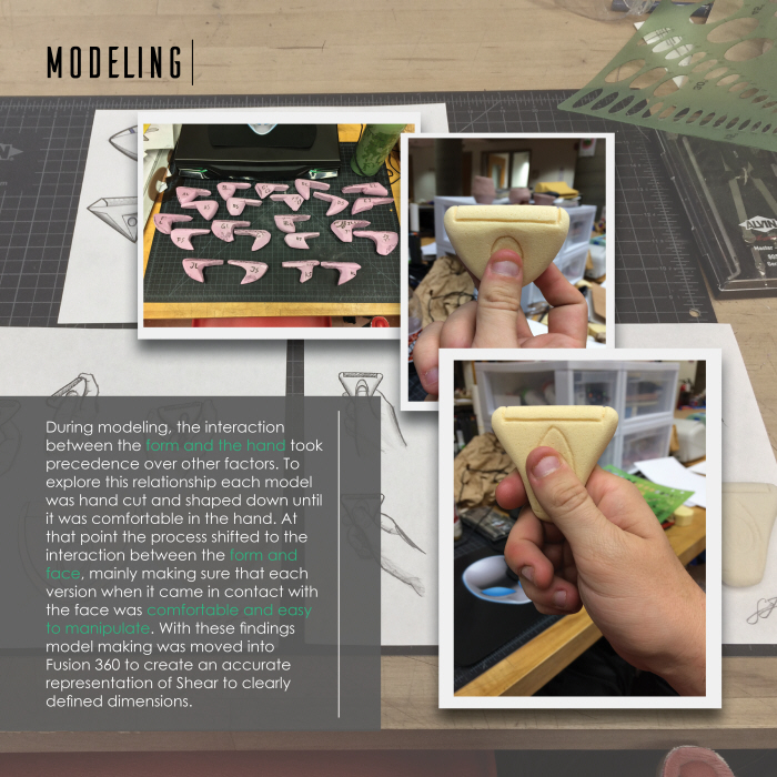 Shear Electric Razor by Sam Falken at