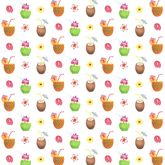 Tropical Repeat Patterns by Vanessa Barragan at Coroflot.com