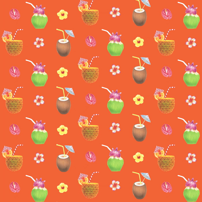 Tropical Repeat Patterns by Vanessa Barragan at Coroflot.com