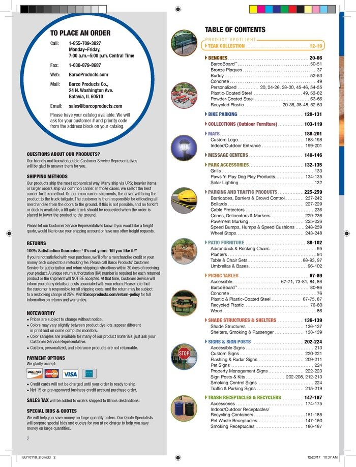 Barco Products Catalog by Lisa Vanderhoof at