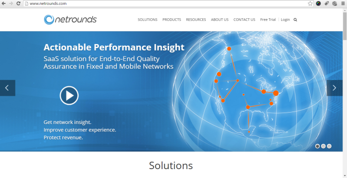Netrounds Web App by Gaurav Singh at Coroflot.com