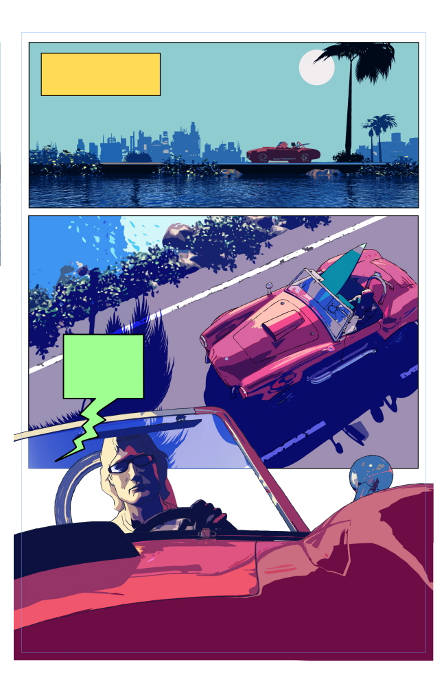 Digital Illustration by Alfredo GonzalezAlvarez (AgaPop) at