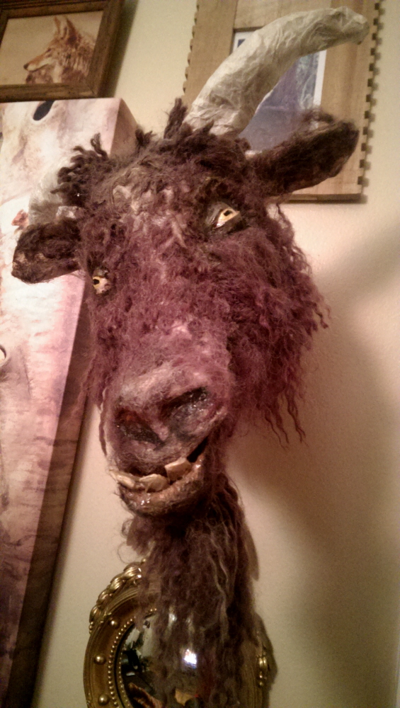 Paper Mache Characters by Jennifer Beaudoin at