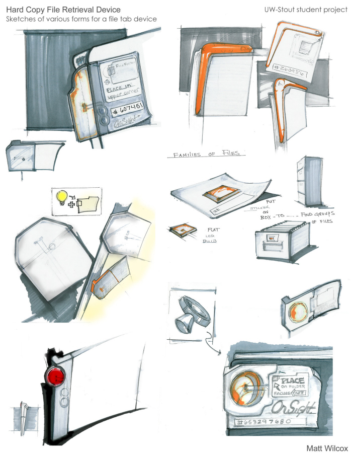 Project Hard Copy Senior Project- Hard Copy locator system by Matt Wilcox at Coroflot.com