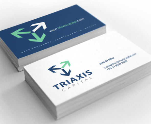 Identidade Visual para Triaxis Capital by O3 Design at Coroflot.com