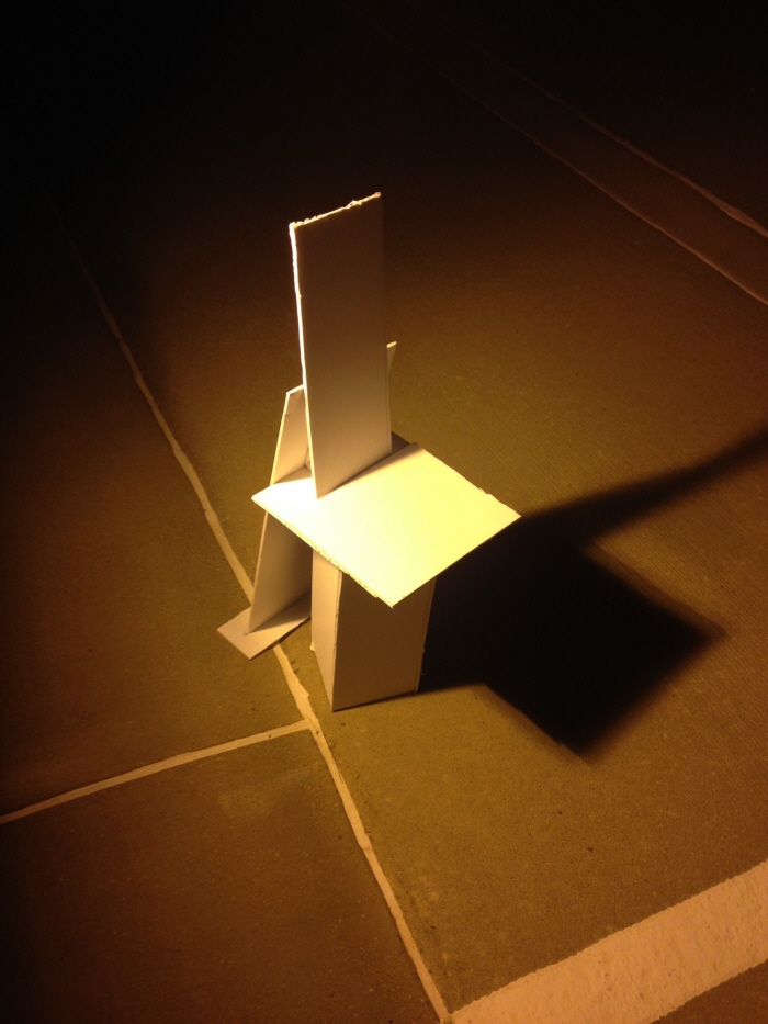 card board chair by Yichuan Li at Coroflot.com