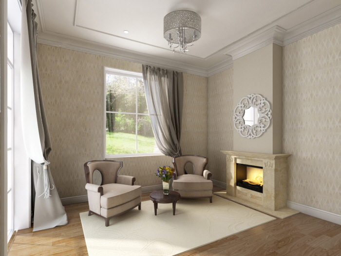 An upload by ArchDesign Studio on Coroflot: to the project Interior classic