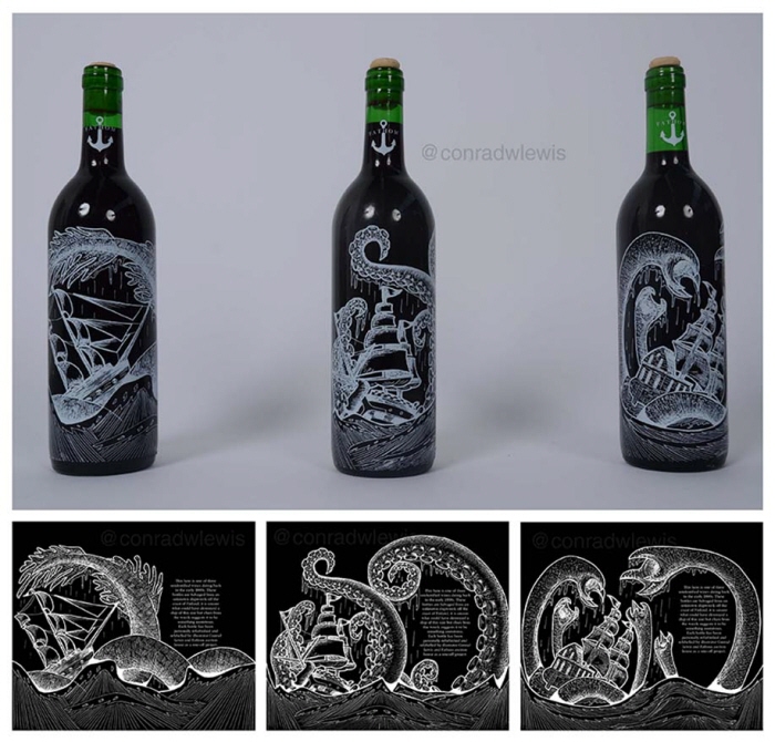 Shipwreck wine by Conrad Lewis at