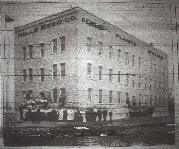 Mills Seed Co. Logo and Business Card by Melinda (Mel) Stockwell at