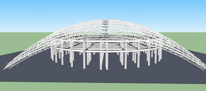 Struktu dan Konstruksi Bentang Lebar by Kukuh Hardianto at Coroflot.com