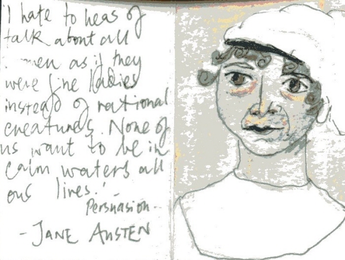 Feminist advent calendar by Roshi Fernando at