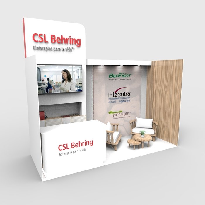 CSL Stand by Milagros Cordón at