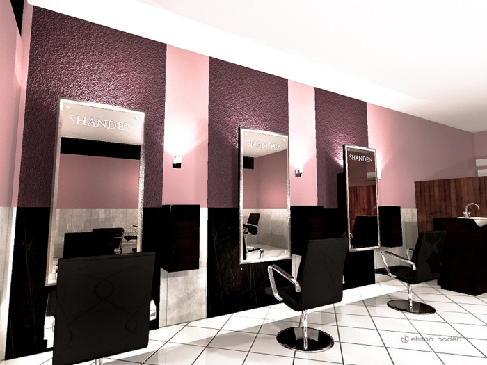 Beauty Salon Interior Design By Ehsan Naderi At Coroflot Com