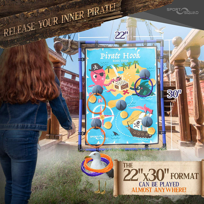 Pirate Hook Ring Toss by Greg Scott at