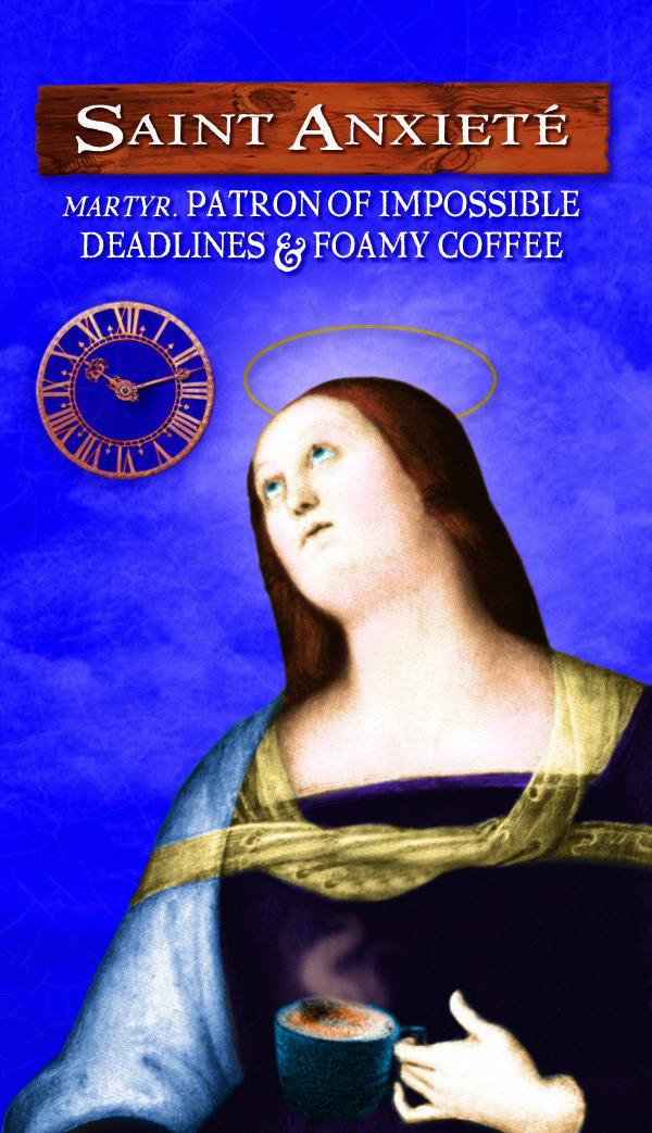 The Patron Saints of Graphic Design by Lynn Garrett at The Patron Saints of Graphic Design by Lynn Garrett at