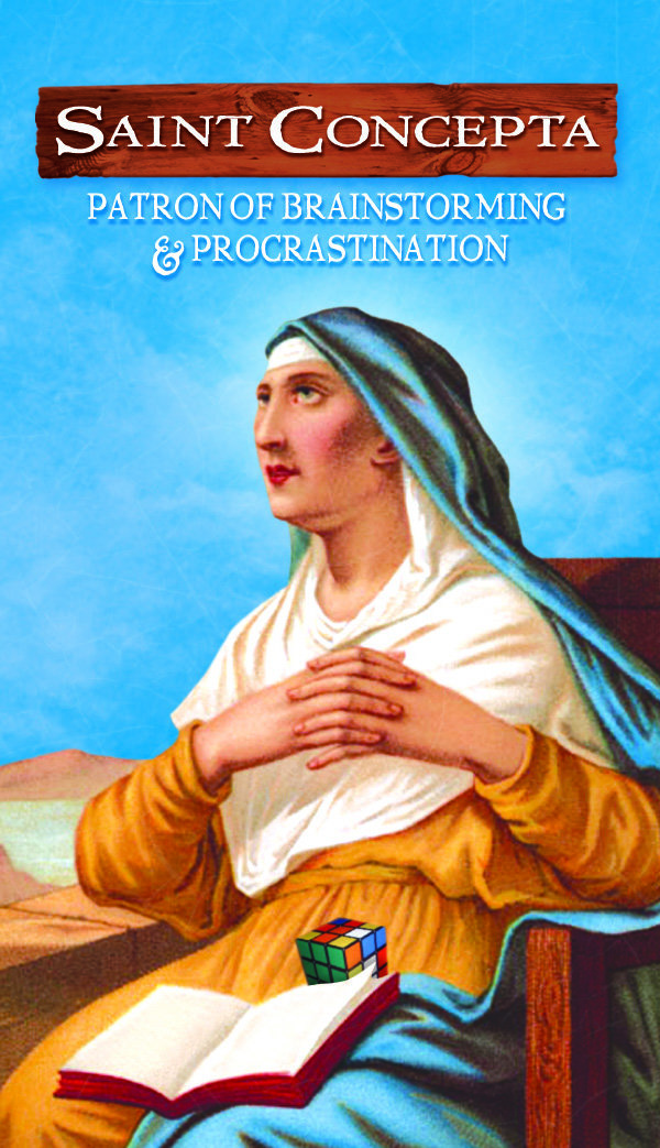 The Patron Saints of Graphic Design by Lynn Garrett at The Patron Saints of Graphic Design by Lynn Garrett at