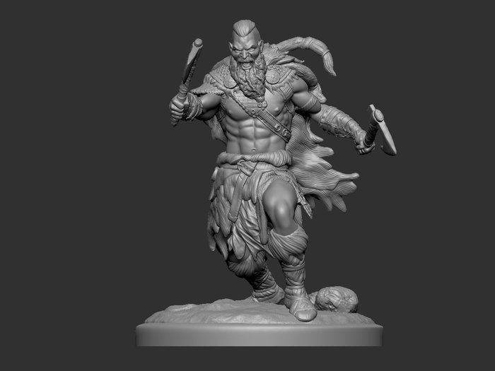 table top miniature for various kickstarter companies by Eduardo Delos