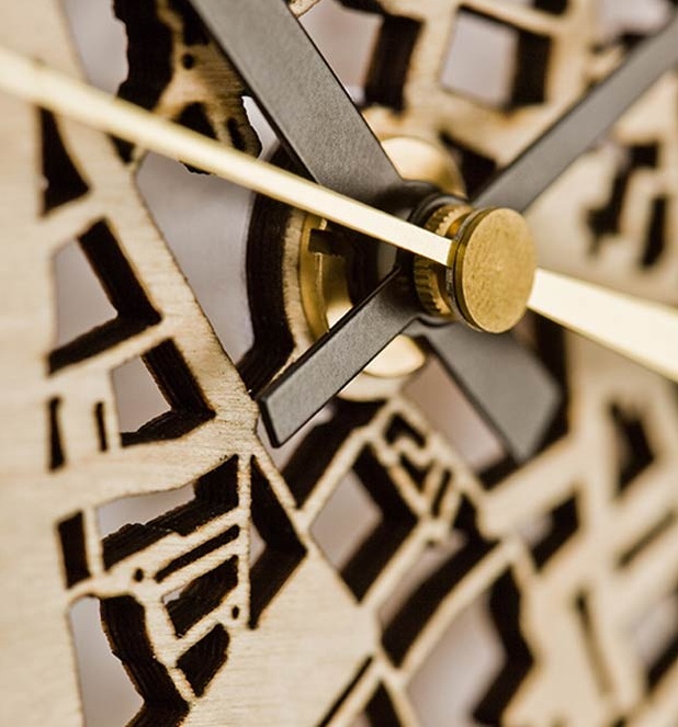 Urban Gridded Clocks by John Briscella at
