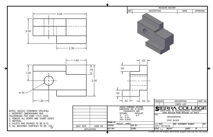 Technical Drafting (3D) by James Ansley at Coroflot.com