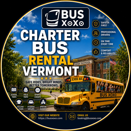 Charter Bus Rental Vermont, Game Designer in VT