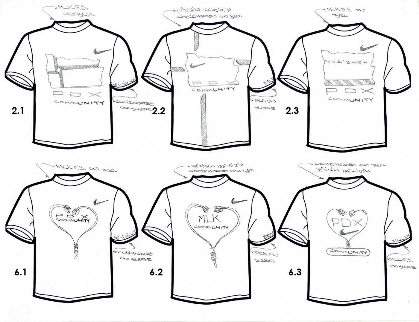 create nike shirt