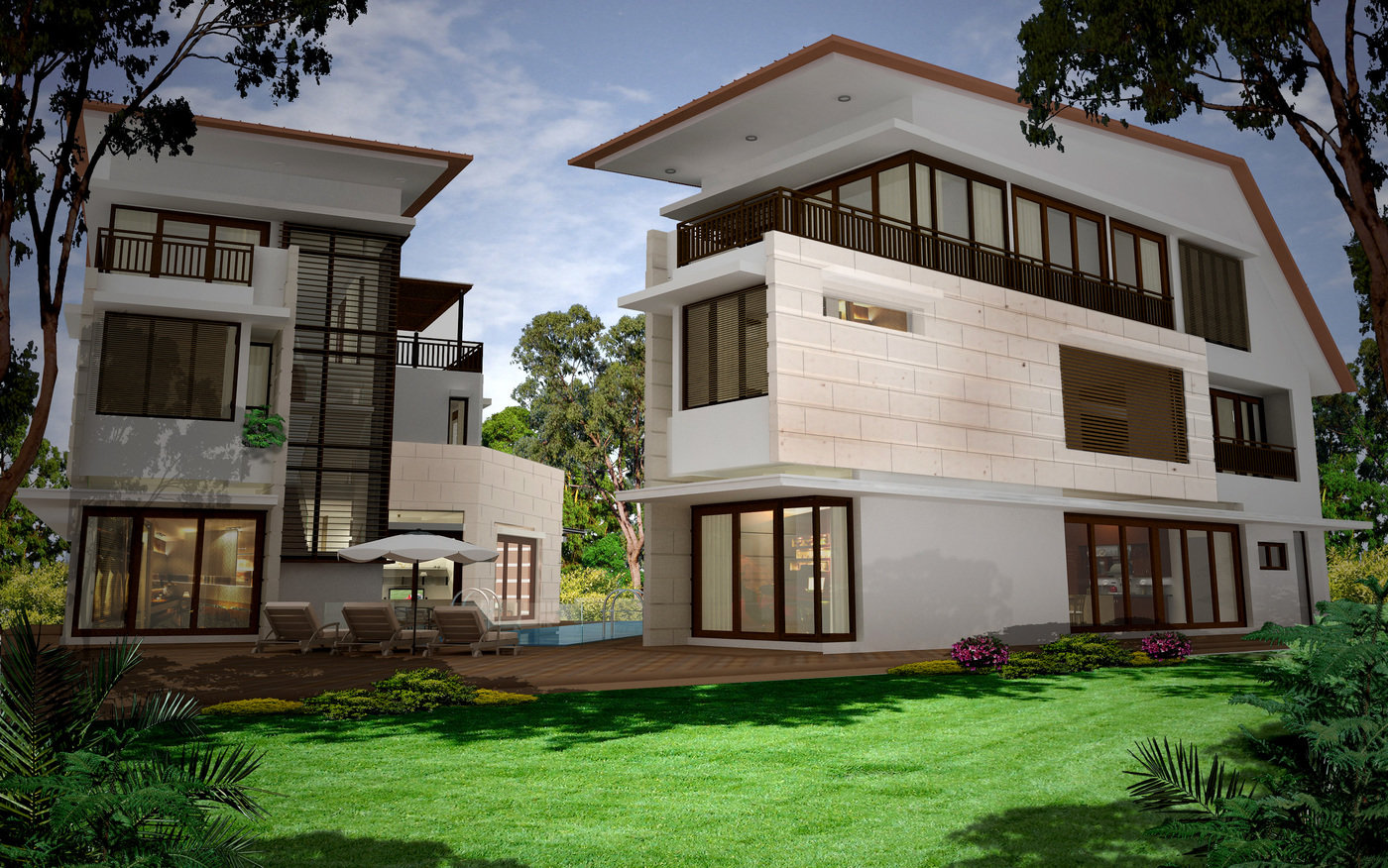 Marigold Detach House Singapore by gusti rendy at