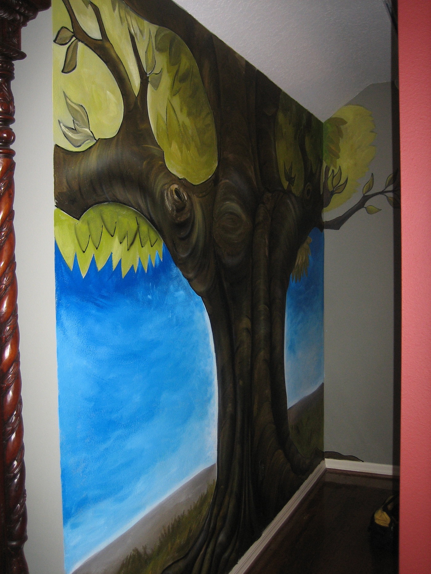 Mural art by Mike Clarida at