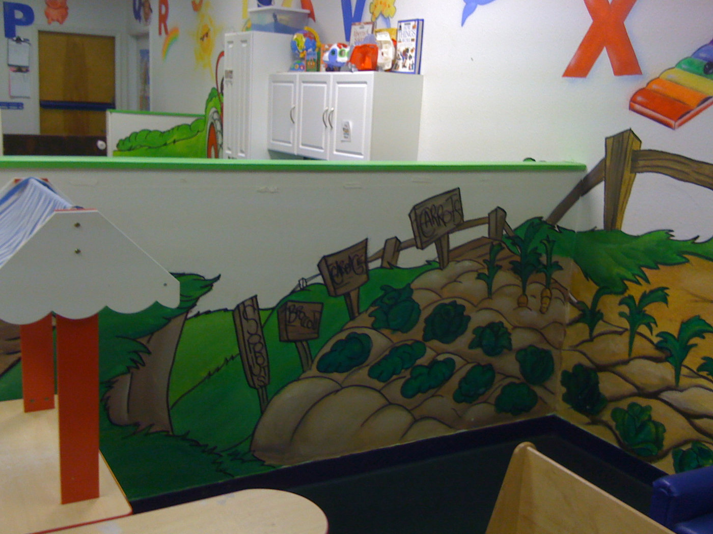 Mural art by Mike Clarida at