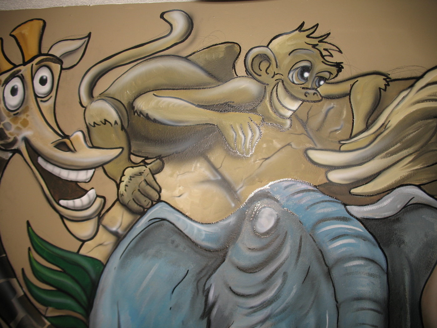 Mural art by Mike Clarida at