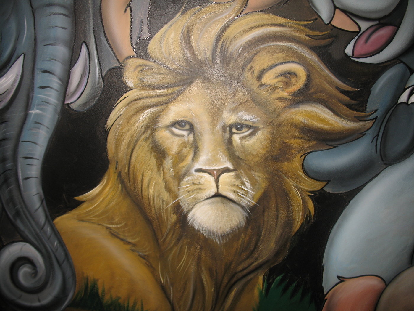 Mural art by Mike Clarida at