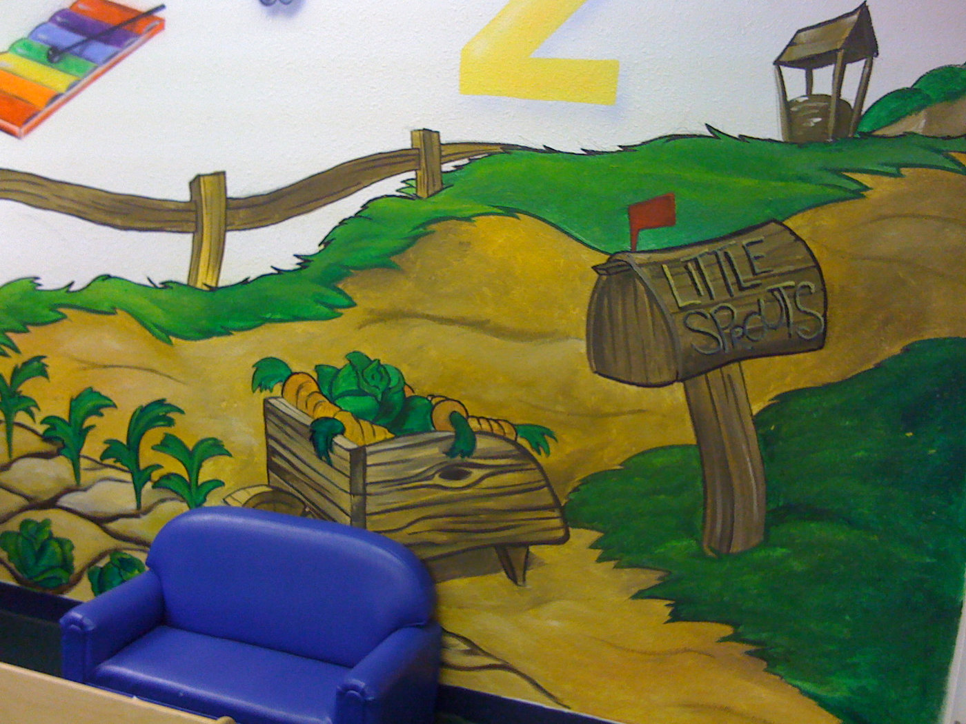Mural art by Mike Clarida at