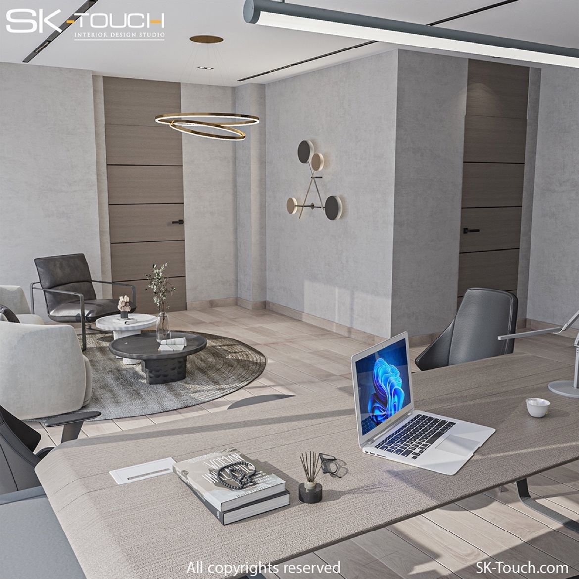 CEO Office Interior Architecture Design by Sara Khairallah at Coroflot.com