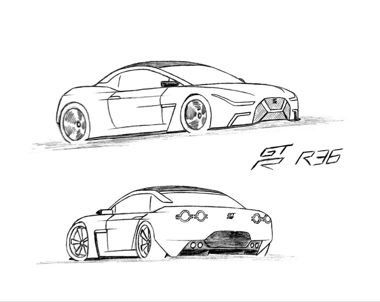IJD X Nissan GTR R36 Concept by Isaac Poy at Coroflot.com