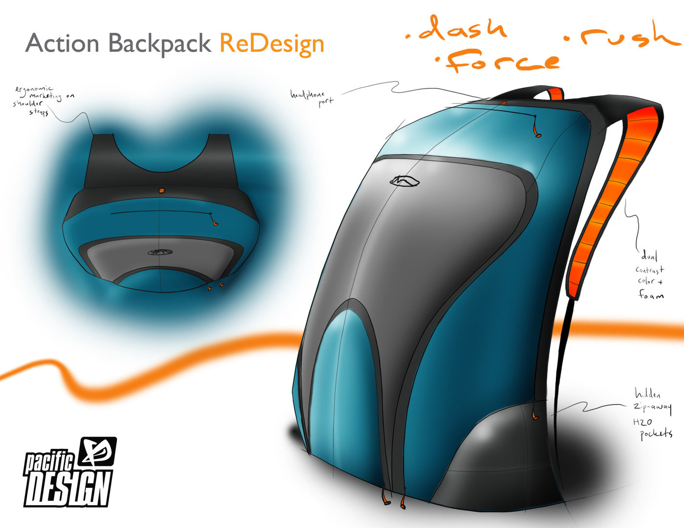 PACIFIC DESIGN technology bags and packs by Taylor Welden / Creative