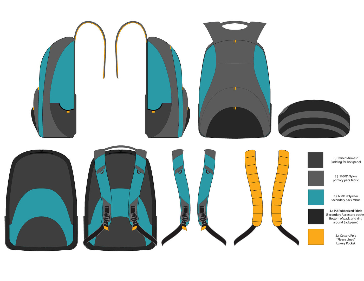 PACIFIC DESIGN technology bags and packs by Taylor Welden / Creative