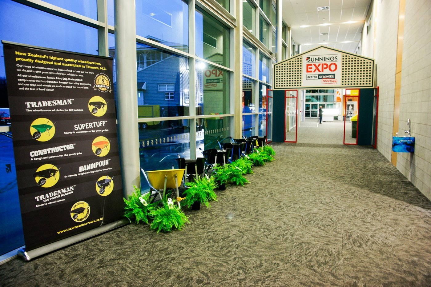 Bunnings Expo signage by Barbara Mandiola at